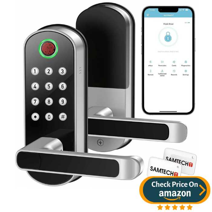 samtechT Keyless Entry Door Lock