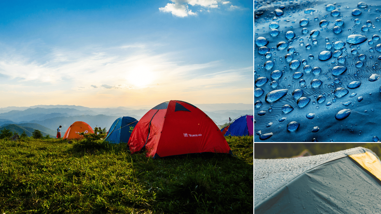 are tents waterproof