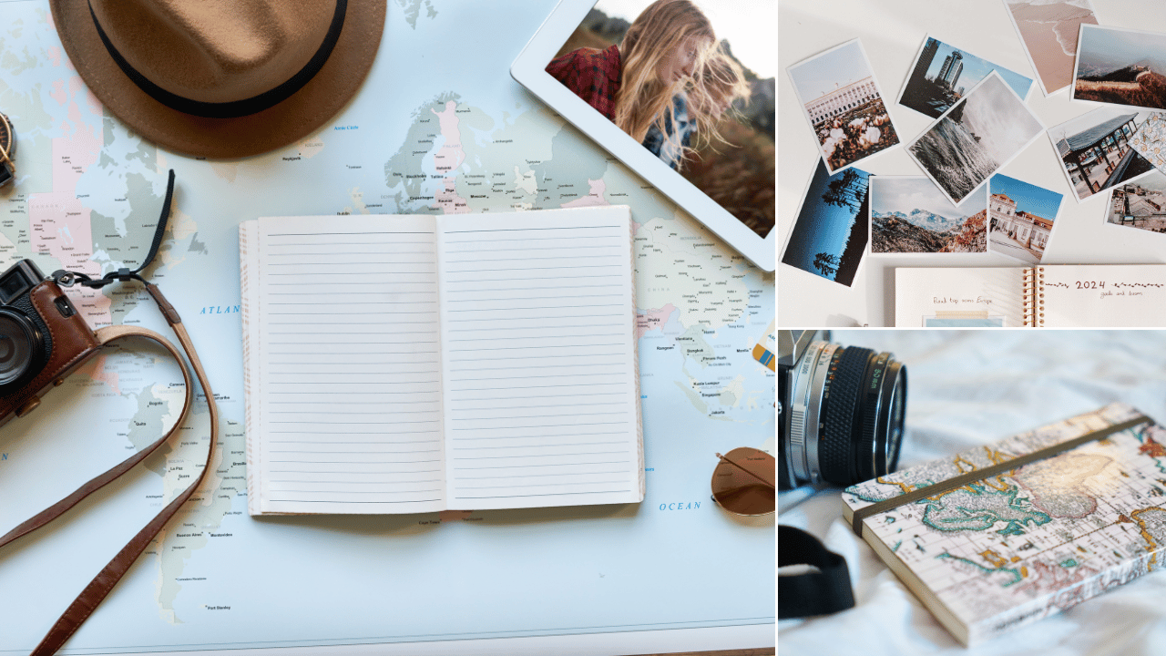 how to make a travel journal